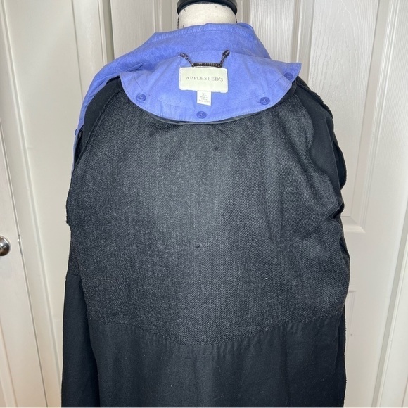 Appleseed’s Lavender Wool Blend lined Coat Size XL - Picture 9 of 11